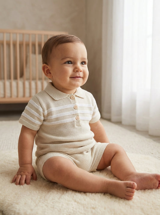 PEX Boys Mateo Shorts Natural Suit