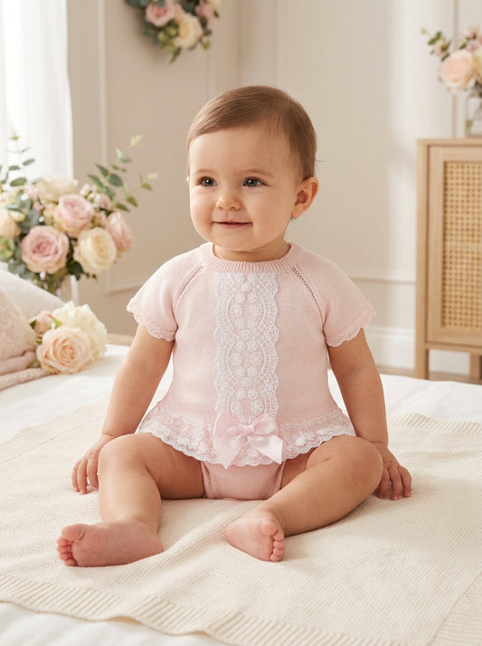 PEX Girls Lara Pants Suit Pink