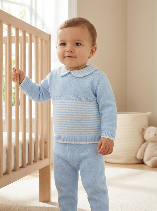 PEX Boys Marshal 2PC Suit Blue/White