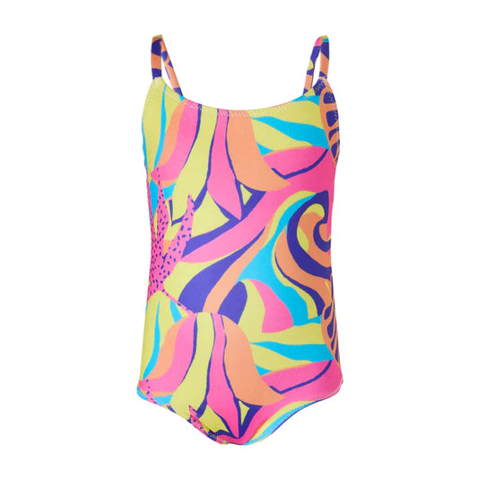 Liloli Luminous Leaves Girls Swimsuit