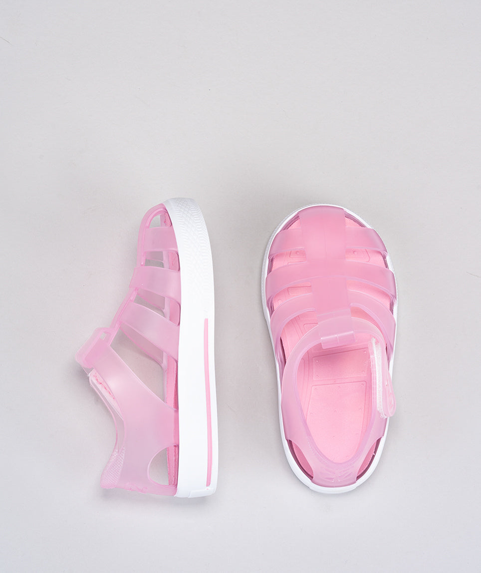 Igor Star Transparent Rosa Baby Pink Jellie Shoe