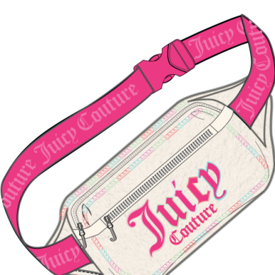 Juicy Couture Vanilla Rainbow Bumbag