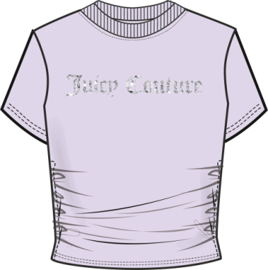 Juicy Couture Lavender Fog T Shirt