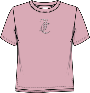 Juicy Couture Pink Nectar T Shirt *Preorder