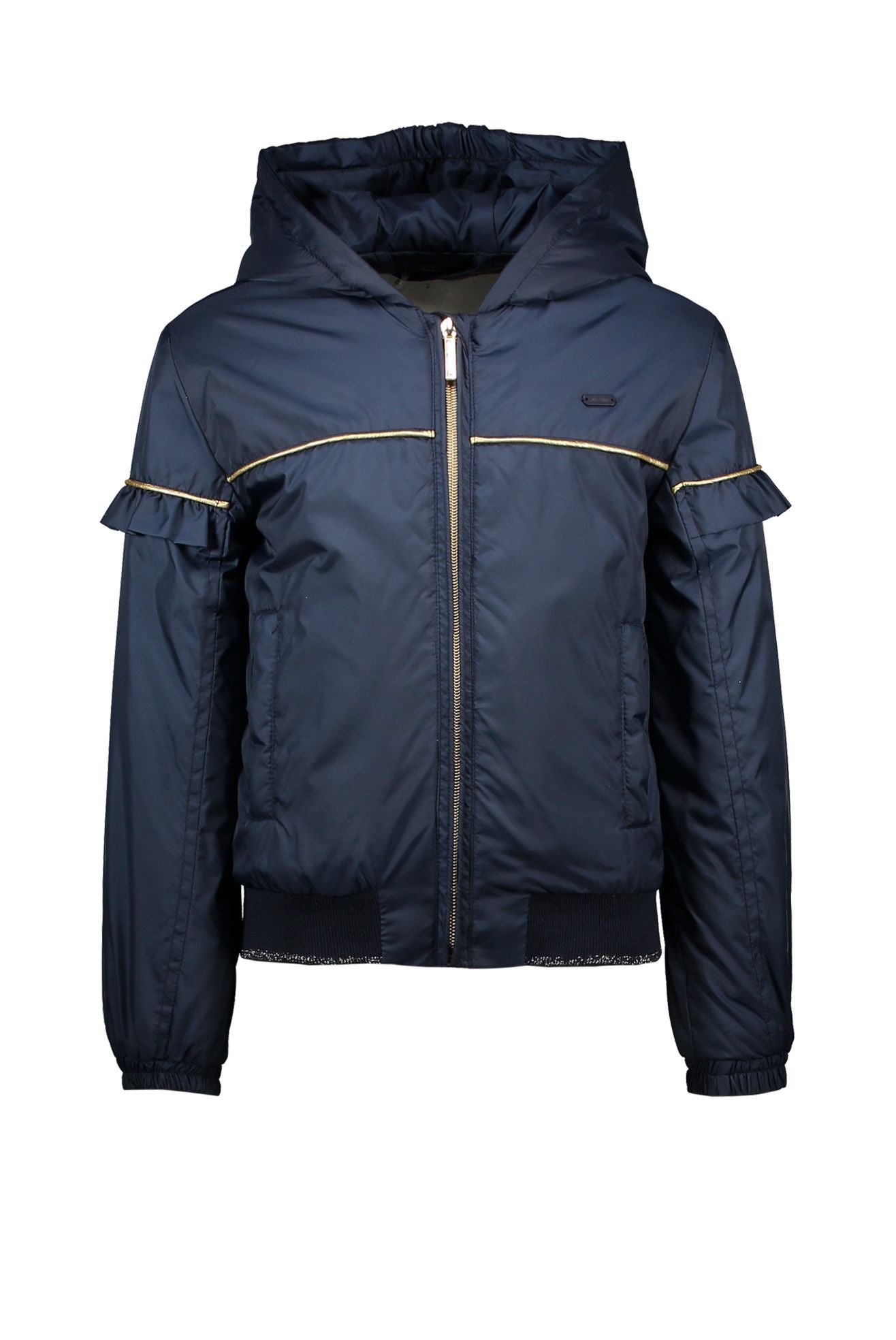 Le Chic Girls Navy Bomber Jacket